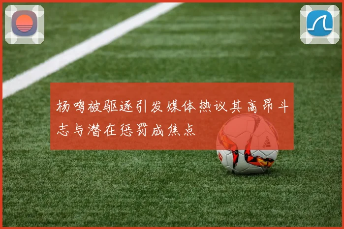杨鸣被驱逐引发媒体热议其高昂斗志与潜在惩罚成焦点
